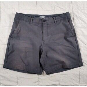 VRST Men's Gray Casual Golf Shorts - Size 36 - Polyester Blend - 9 inch inseam